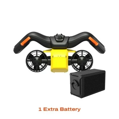 Lefeet seagull c1 - most versatile modular water scooter - Black Yellow